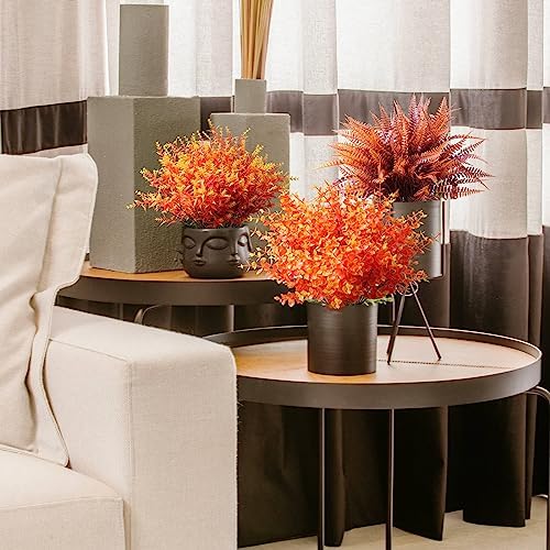 18PCS Artificial Fall Flowers for Autumn Decor