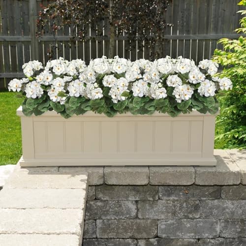 Dremisland 3 Pack Artificial Geranium Flowers UV Resistant