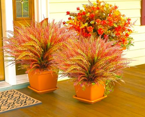 22 pcs UV Resistant Artificial Plants Outdoor Set