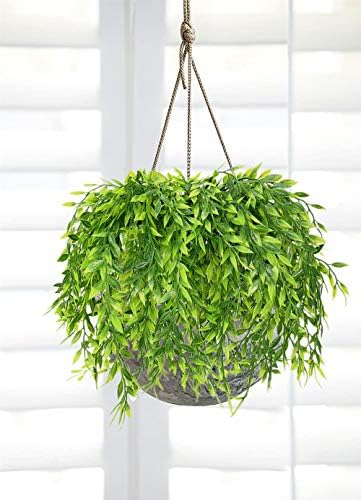 PASYOU Artificial Willow Faux Ivy 8 Pack UV Resistant 1