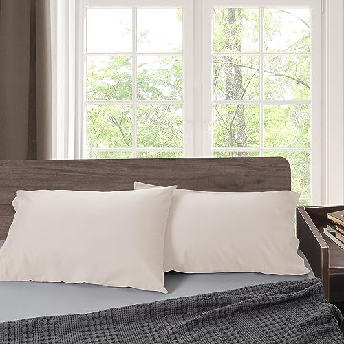 Zaizaihome 800 Thread Count Egyptian Cotton Pillow Cases Set of 2