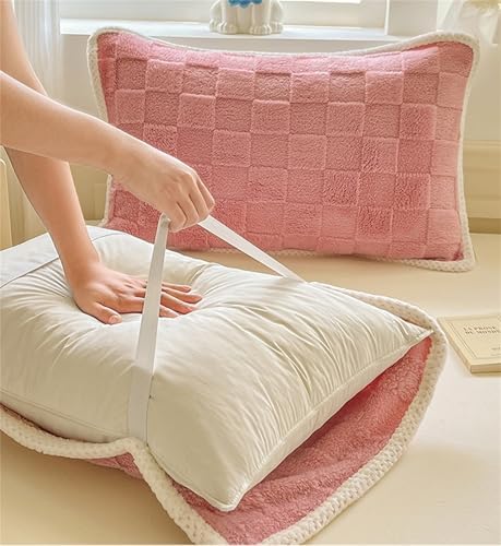 Soft Double Sided Velvet Pillowcase Protector Cover