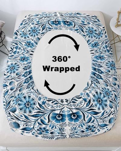 Chees D Zone Queen Fitted Sheet with Deep Pocket and Elastic