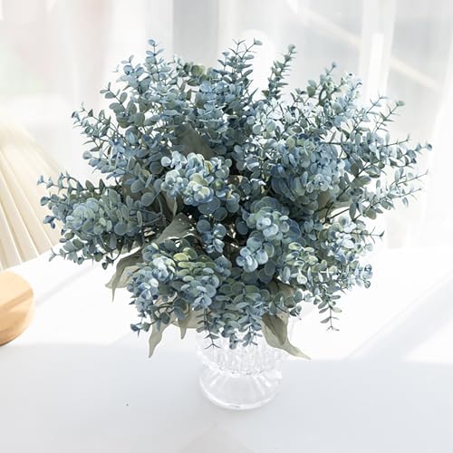 3PCS Artificial Eucalyptus Plants for Wedding Home Office Decor
