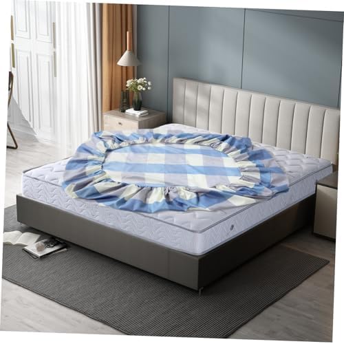 GLSTOY Twin Bed Fitted Sheet Cooling Breathable Polyester Mattress Cover 1