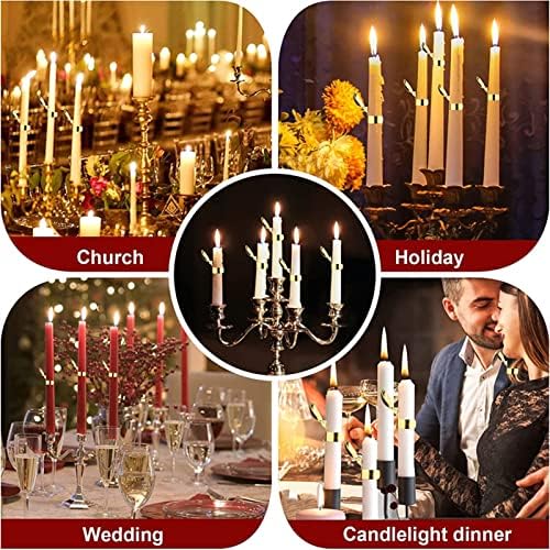 Horoper Candle Snuffer 4 Pcs Automatic Iron Snuffer Clip Kit