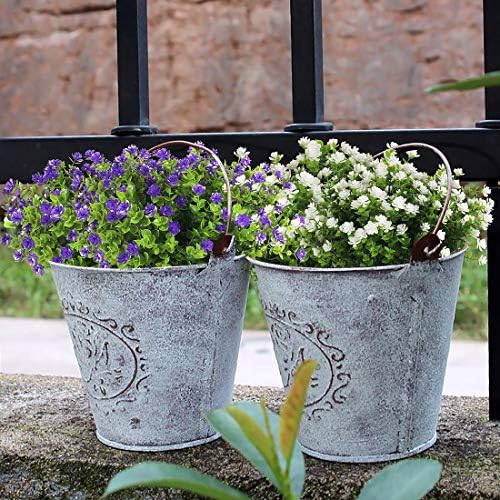 RECUTMS Artificial Lavender Flowers 8-Piece Set