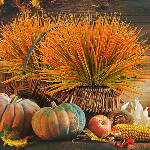 Krissing 40Pcs Artificial Fall Flowers Set