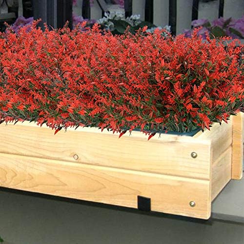 KLEMOO Artificial Lavender Flowers 6 Piece Set