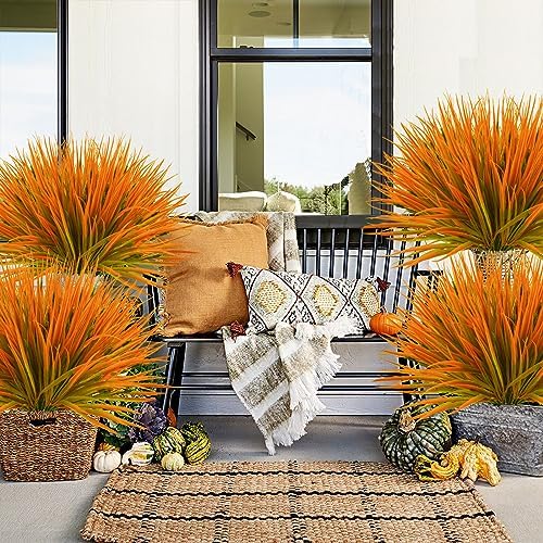 Krissing 40Pcs Artificial Fall Flowers Set