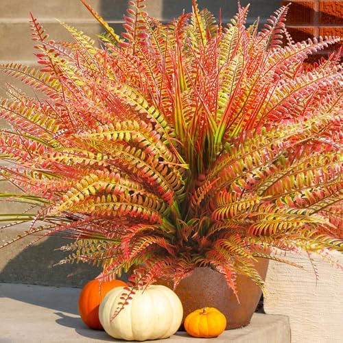 22 pcs UV Resistant Artificial Plants Outdoor Set