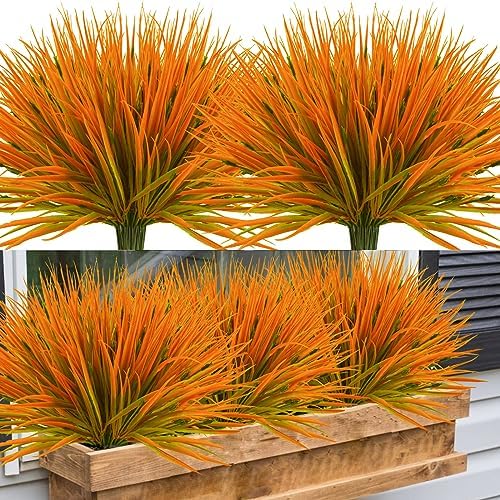 Krissing 40Pcs Artificial Fall Flowers Set