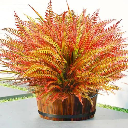 22 pcs UV Resistant Artificial Plants Outdoor Set